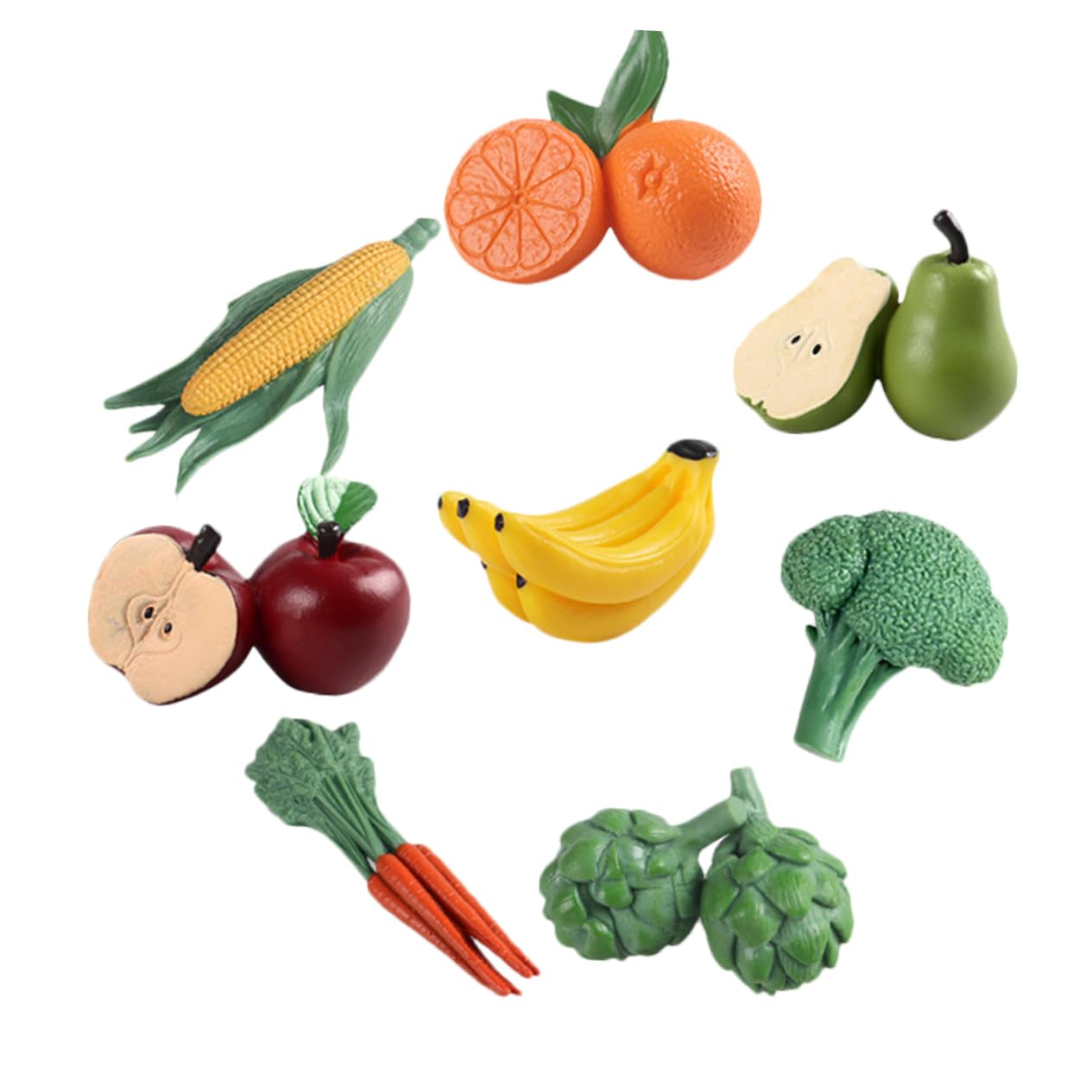 Didiseaon 5 Set Miniature Frutta E Artificiale Simulati Per Decorazioni Bonsai E Fotografia Varietà Per Ogni Occasione 8 Pezzi*5