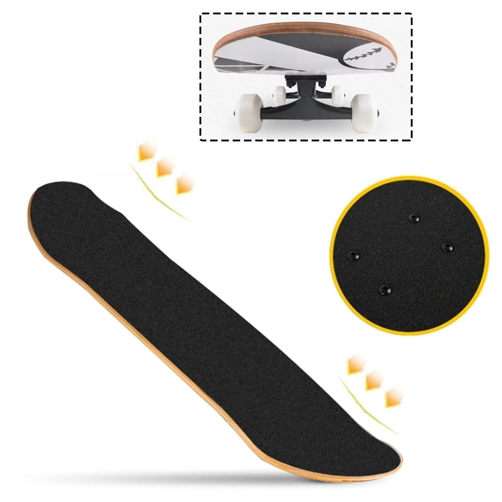Amazon.co.jp: スケートボード 完成品 スケボー コンプリート セット
