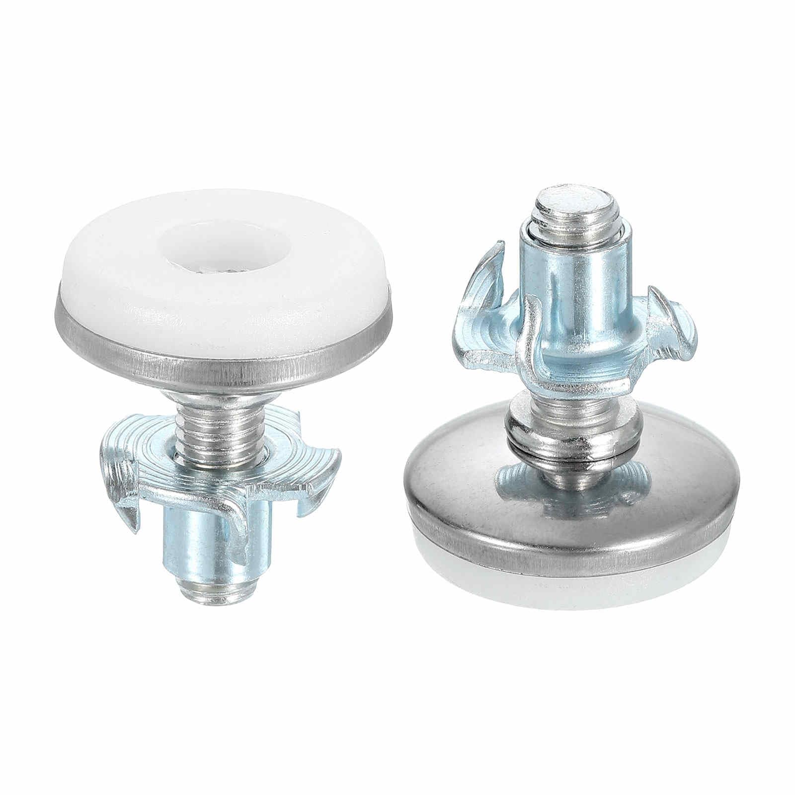 DTGN M8x20x30mm(DxLxOD) Screw on Furniture Glide Leveling Feet, 16Pack, Good for Furniture