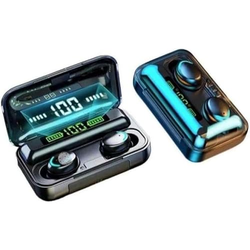 IPX5 Waterproof Wireless Earbuds for Running Workout, Bluetooth 5.0 Headphones With Built-in Microphone for iPhone Android