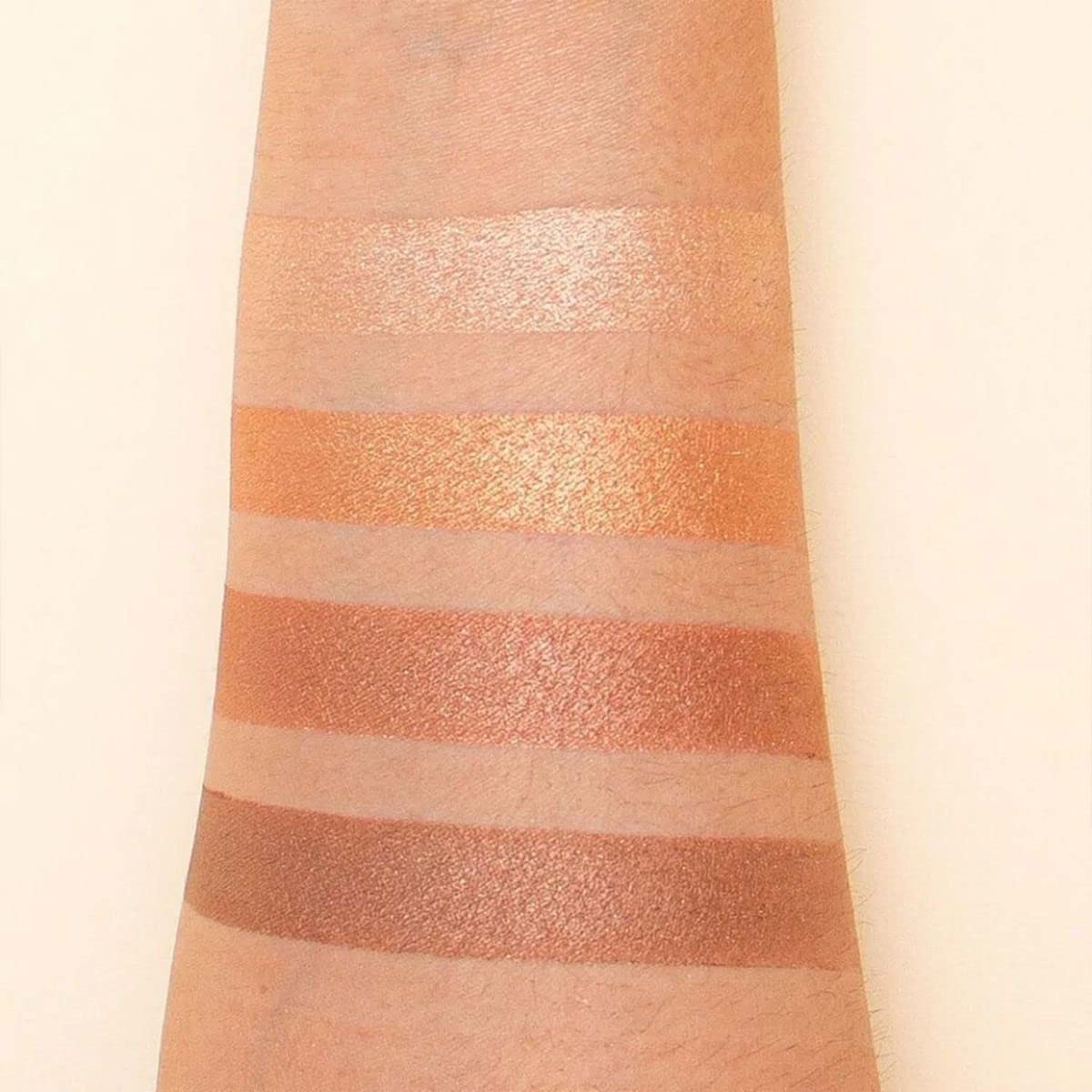 Revolution Pro- Goddess Glow Shimmer Brick Bronzer- Afterglow (Pink-Fair/Light skin tones) | Highly-Pigmented Powder | Easy-to-blend Formula, For a Silky and Luminous Effect | Cruelty Free -8 gm - Image 7 thumbnail