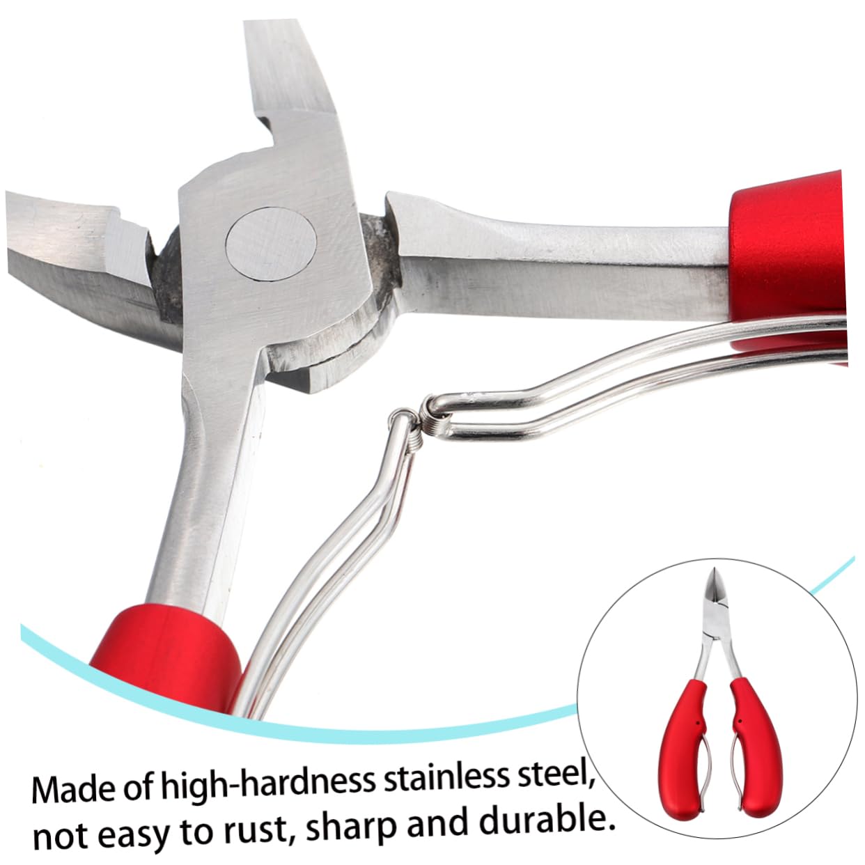 VICASKY Stainless Steel Toenail Clippers Professional Cuticle Nipper Easy to Use for Manicure Pedicure