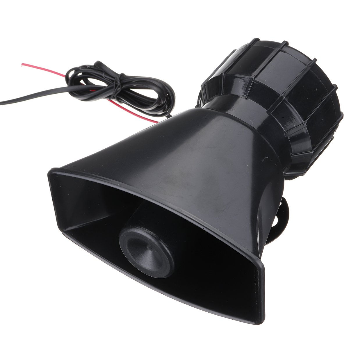 12V 3 grabación de Sonido Coche Sirena Cuerno de la policía + Mic PA Altavoz Sistema de Alarma de Incendios