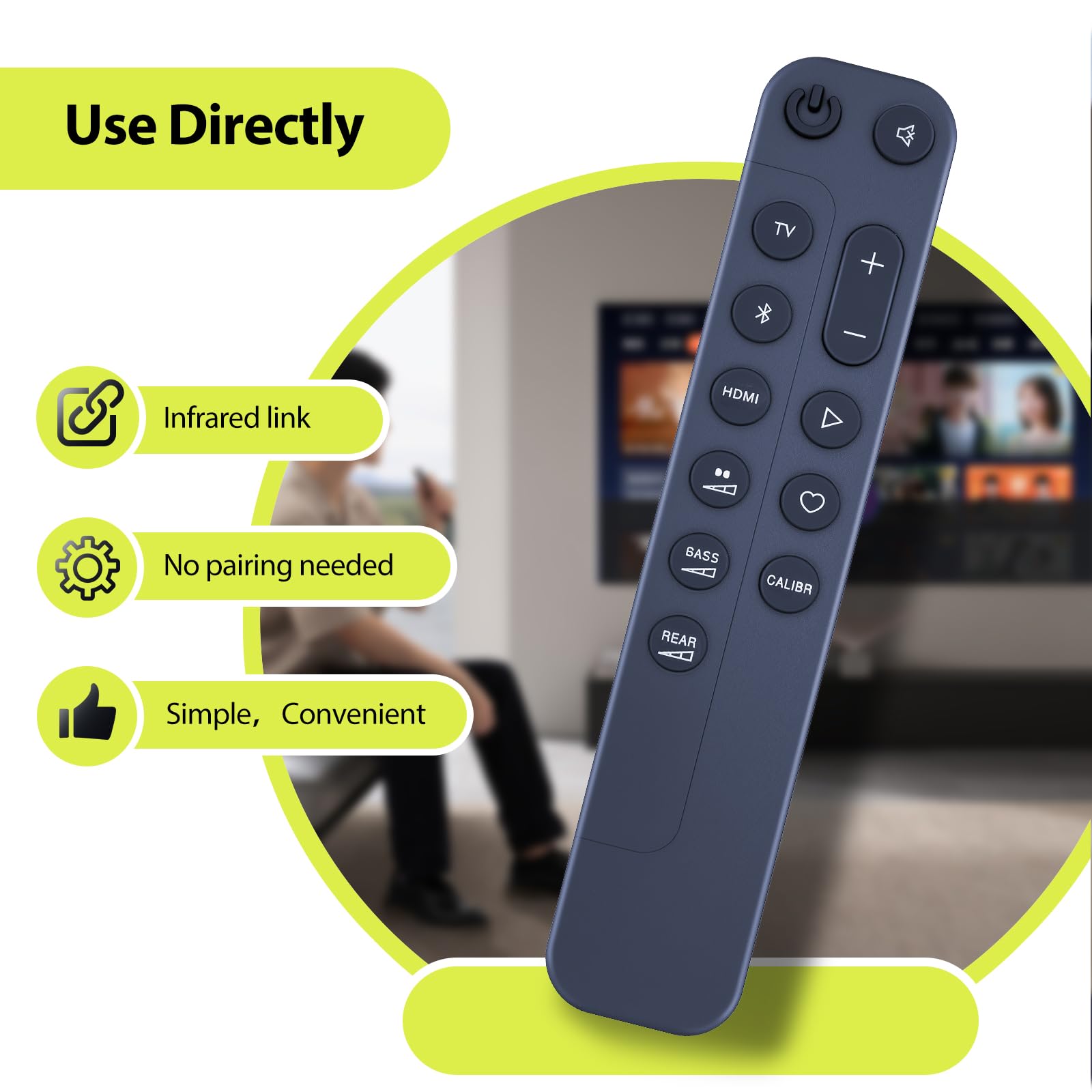 Telecomando di ricambio per JBL BAR1300 BAR1000 BAR800 BAR 1300X 5.1.2 Soundbar
