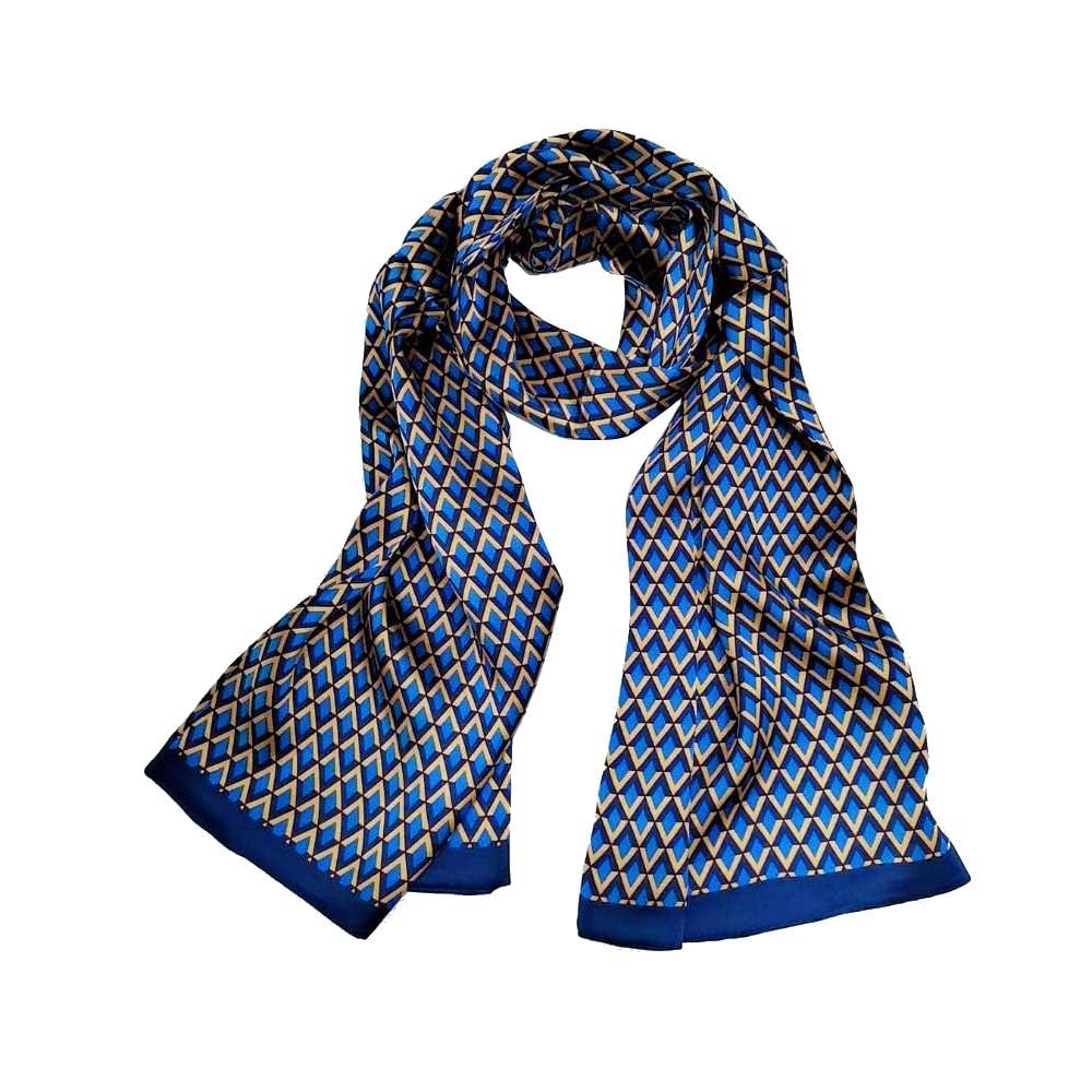 100% seda Paisley flores pañuelo de cuello bufanda de los hombres