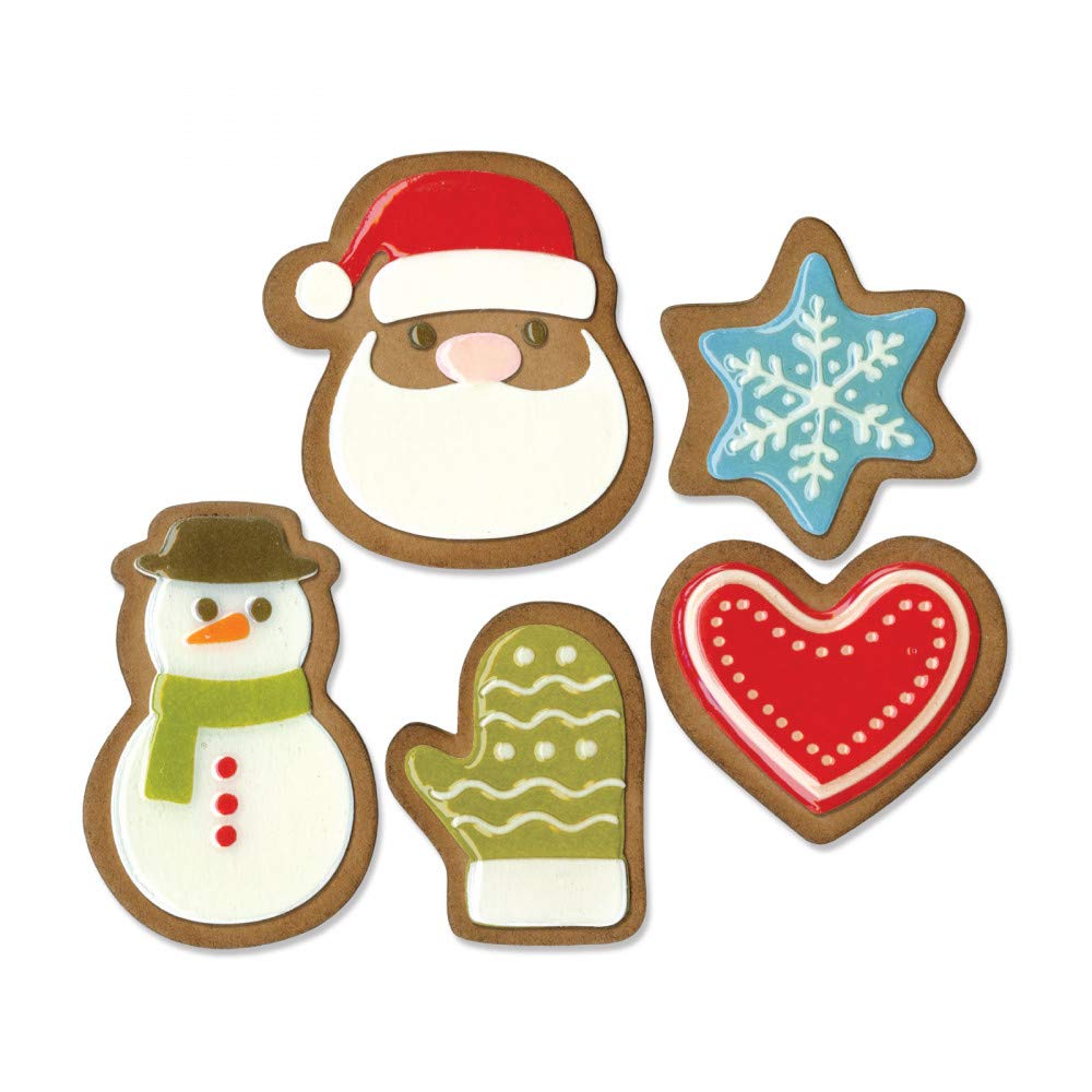Amazon.com: Sizzix Thinlits Die Set Fresh Baked #1 by Tim Holtz