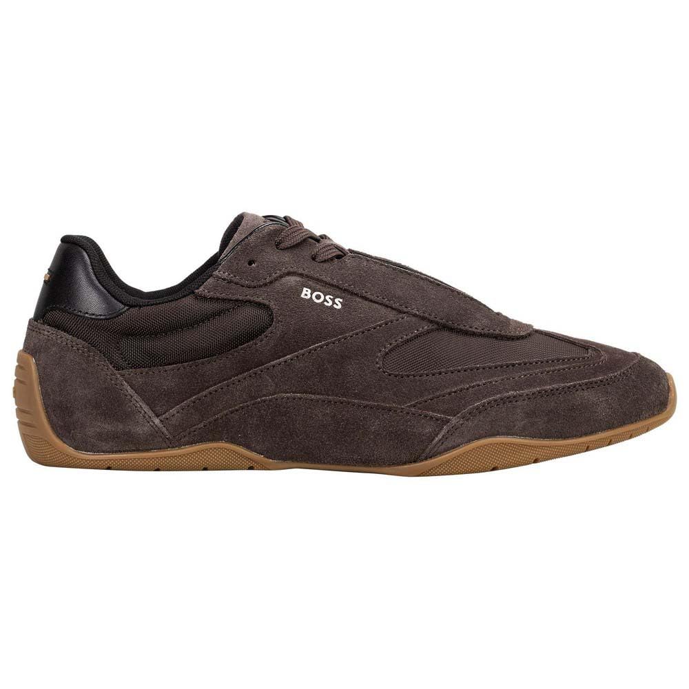 BOSS Men's Jaylen_Lowp_sdny 10274847 01 Low-Profile Trainers, Open Brown, 9 UK