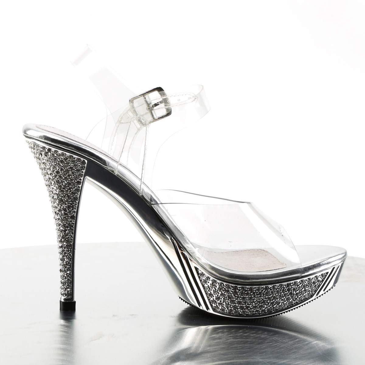 Pleaser Elegant 408, Sandalias Mujer