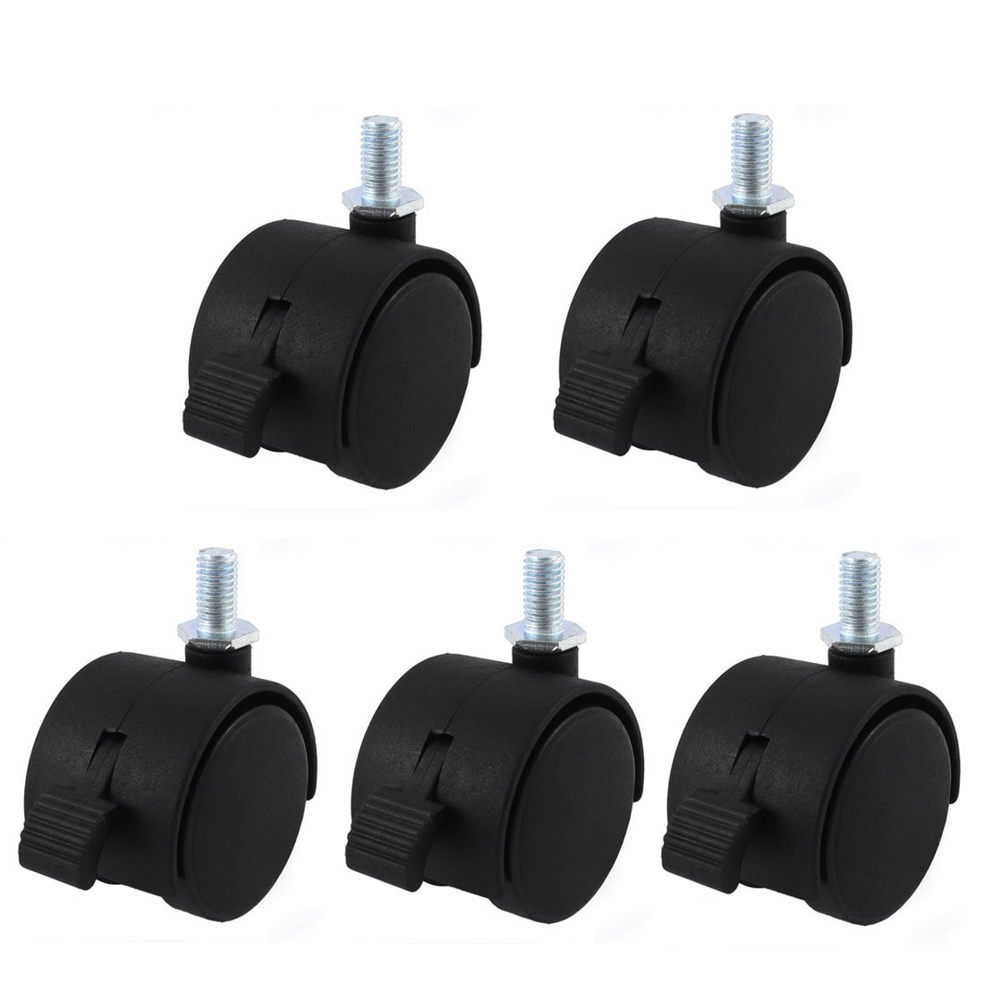 Aexit Black Nylon 1.5' ' 5/16' 'x 5/8' 'Gewindezapf Bremslenkrollen 5St (947a6ee35a04b529c3b806d4a4ea049c)