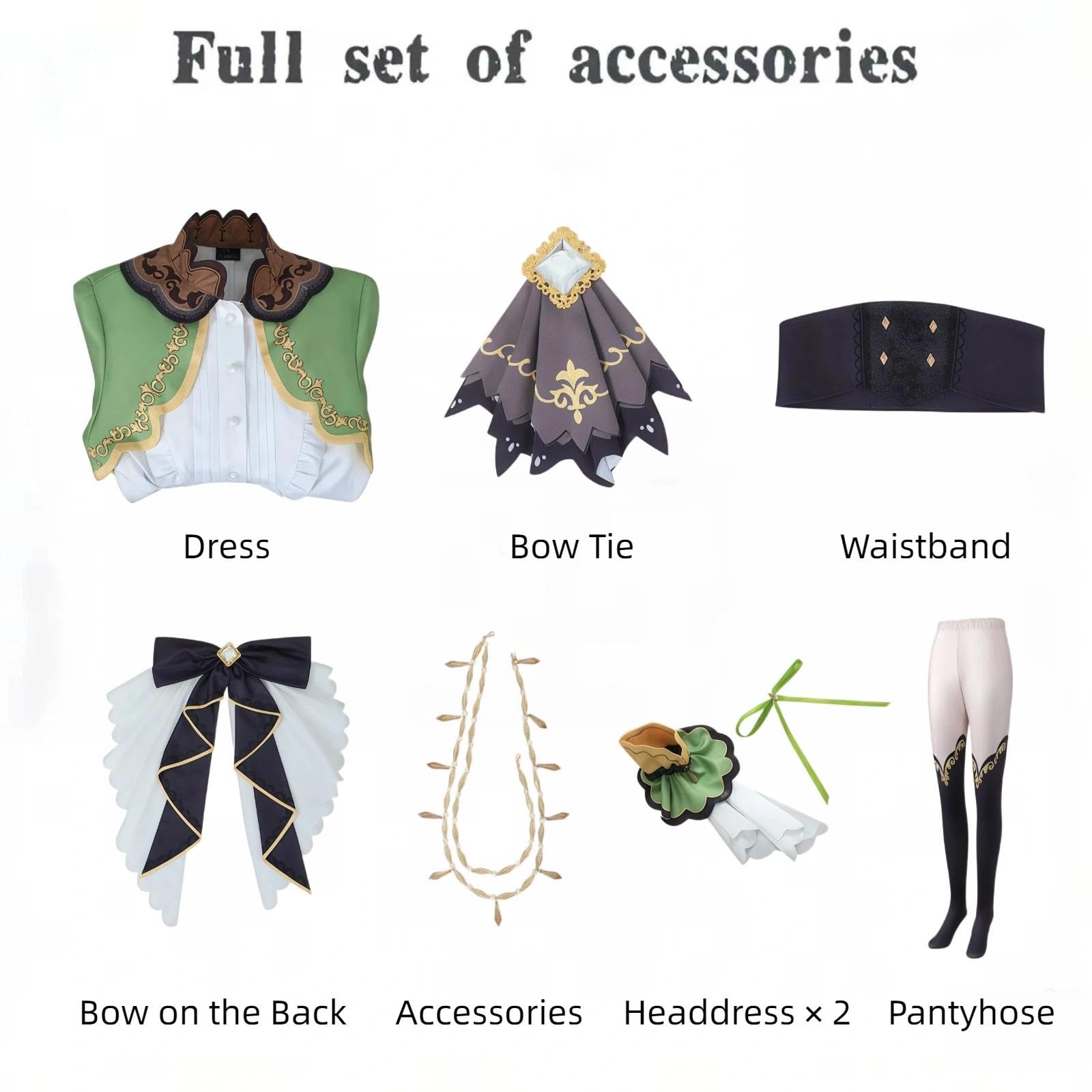 Cosplay Anime Hombre Mujer Adulto Halloween Comic Con Uniforme Roles | Conjunto completo – Incluye chaqueta verde con cierre, pantalón a juego y corbata. Todo lo necesario para un cosplay