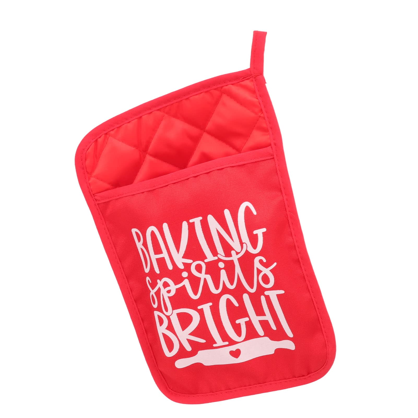 Agarraderas navideñas con Bolsillo, Manoplas para Horno térmico, Kit para Hornear con Rejilla navideña, 6 agarraderas navideñas con delicados Patrones navideños para Hornear y