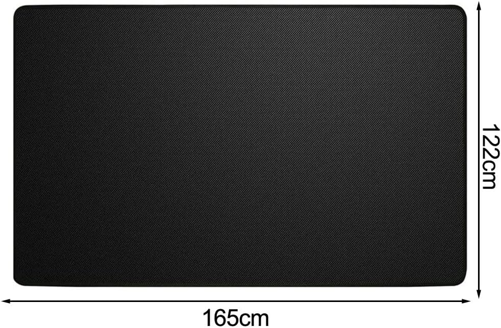 For Outdoor Barbecue Grill Mat Fireproof Heat Resistant Pad Protects Decks Patios Lawns from Flames and Heat During Cooking (165 * 122cm)
