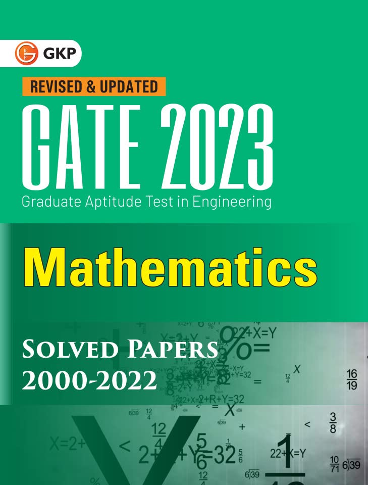 GATE 2023 Mathematics Solved Papers 20002022 eBook Publications