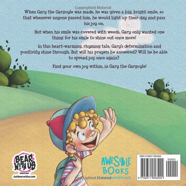 Miniatura 2 de Gary the Happiest Gargoyle On Earth Gargoyle Who Makes Every Child Smile and Laugh.