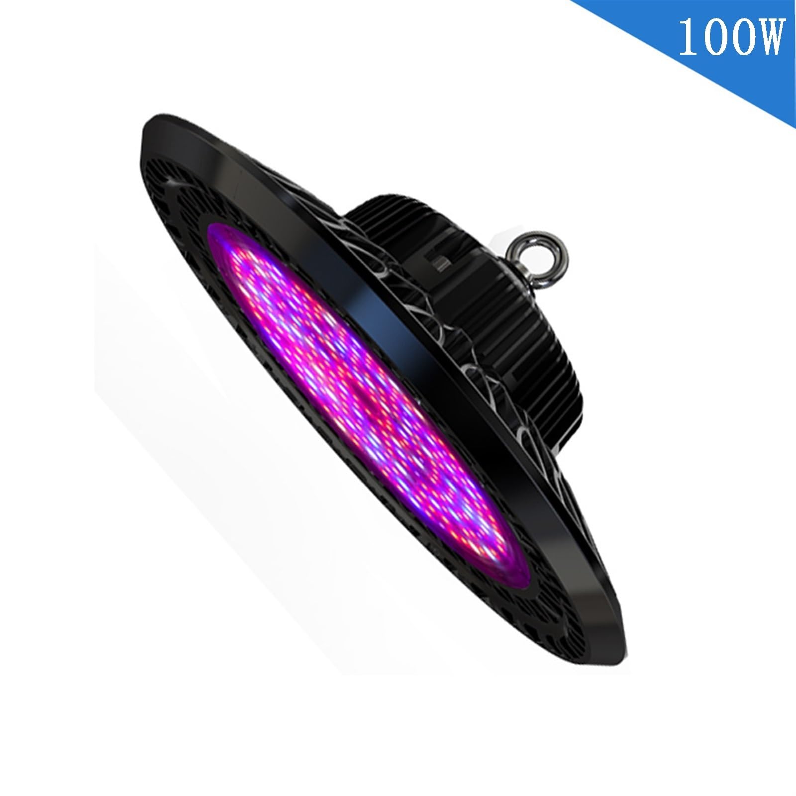 Lámpara de Planta, Luz de Cultivo, Espectro Completo, 100 W/160 W/200 W/240 W, Luces LED for Plantas Interior, Profesional, Resistente al Agua IP65, luz Ajustable(100W)