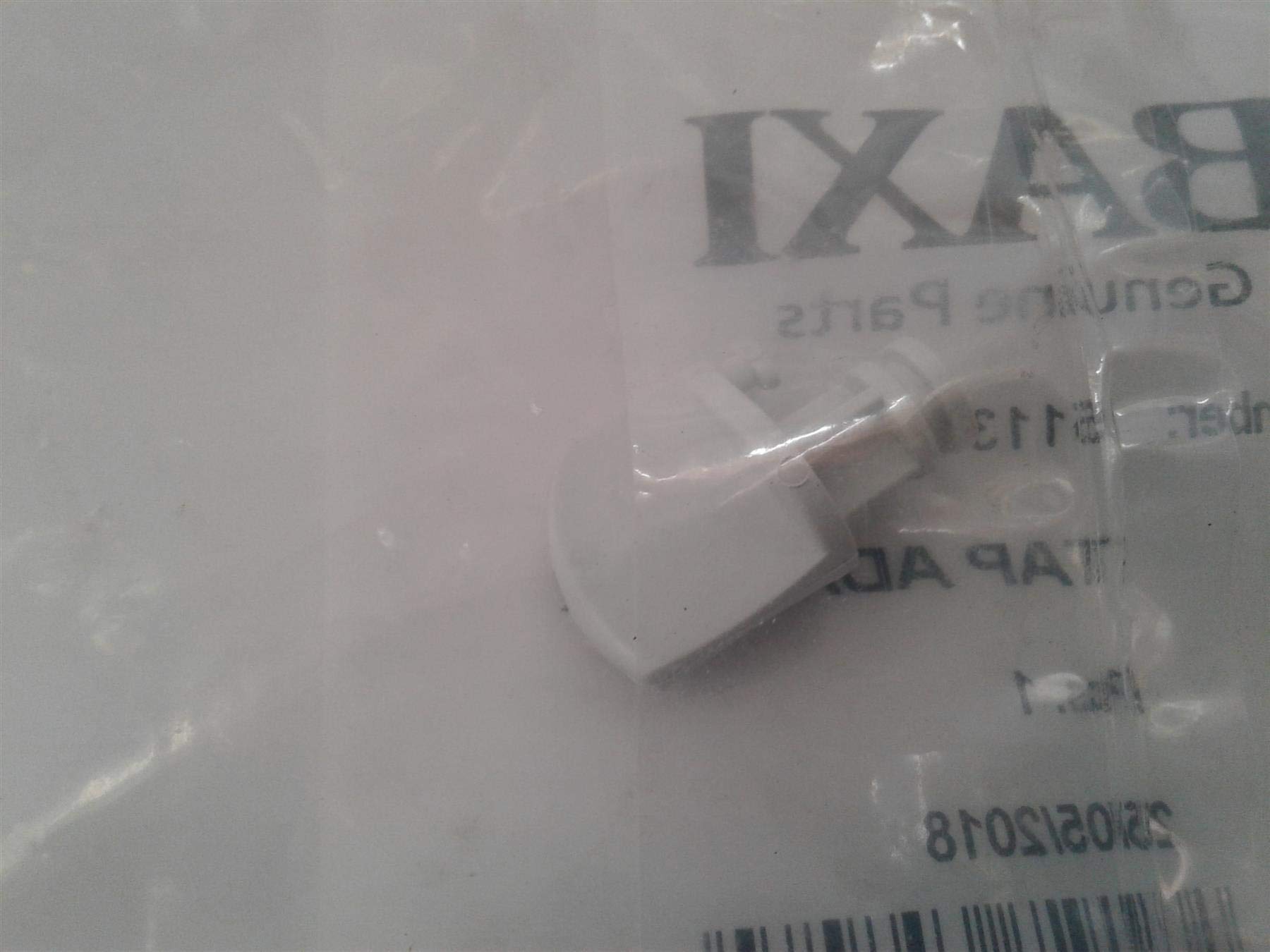 Baxi NEW 5113313 FLUE ADAPTOR TAP COMBI INSTANT BOILER SPARES