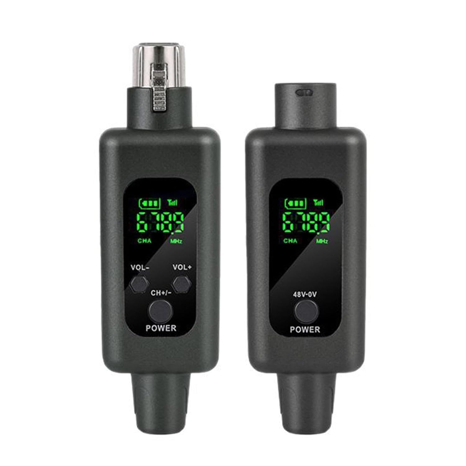 kh Professional Wireless UHF Microphone System – XLR Transmitter & Receiver Kit for Dynamic/Condenser Microphones, Electric Guitar, Organ, Guitar Amplifier & Musical Instruments-image-46