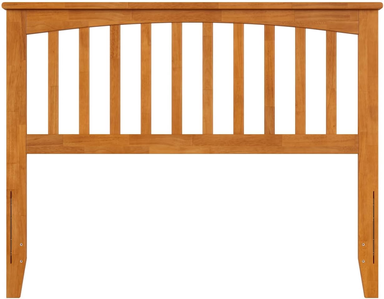 Solid Wood Headboard with Charging Station Bedroom Furniture King/Walnut