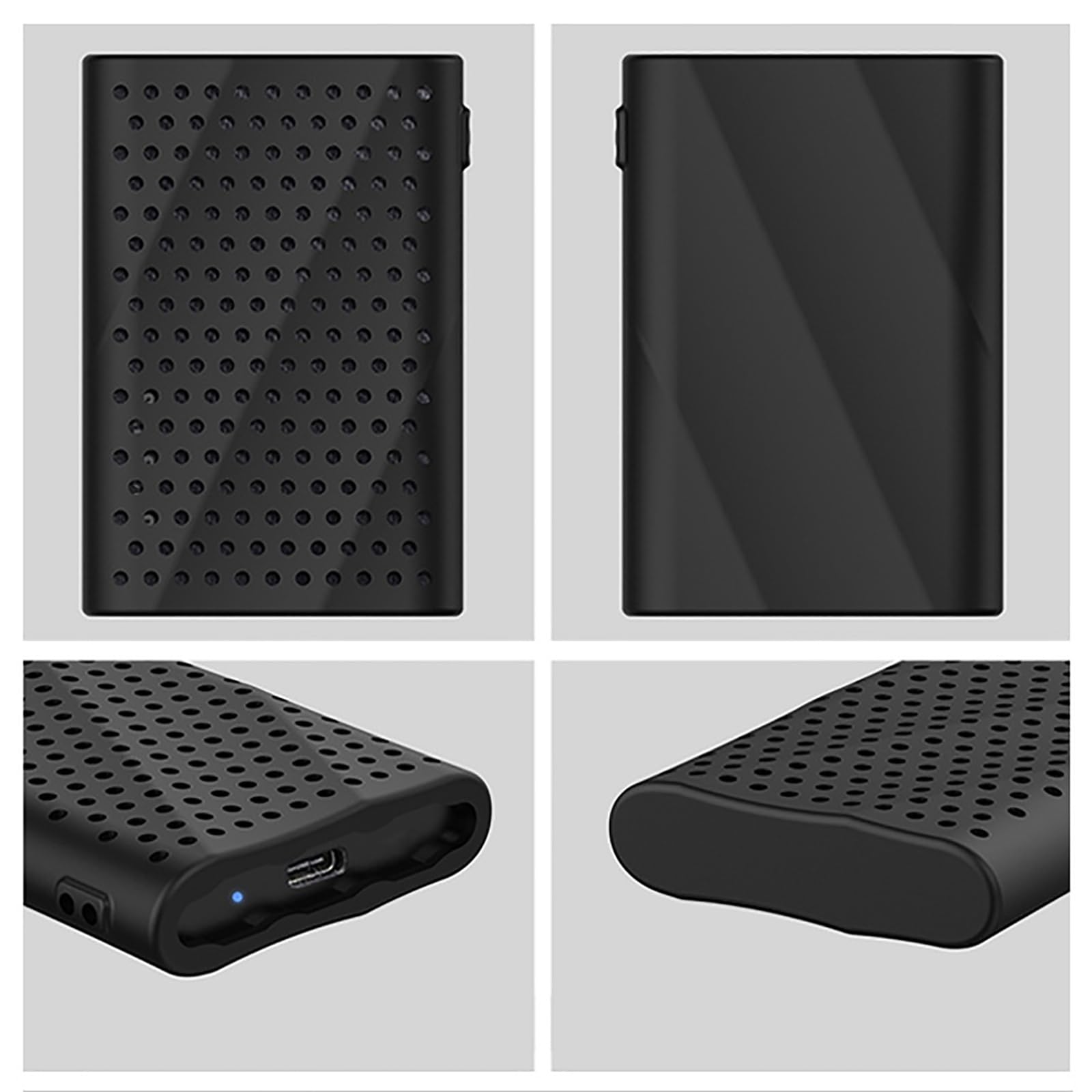 Custodia Protettiva In Silicone Per SSD T9, Portatile Con Cinghia, Antiurto E Antigraffio, Lavabile - 2