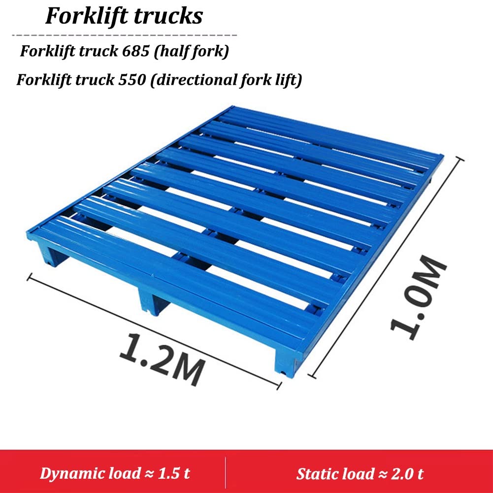 Amazon.co.jp: スチールフォークリフト用鉄パレット、 頑丈な収納