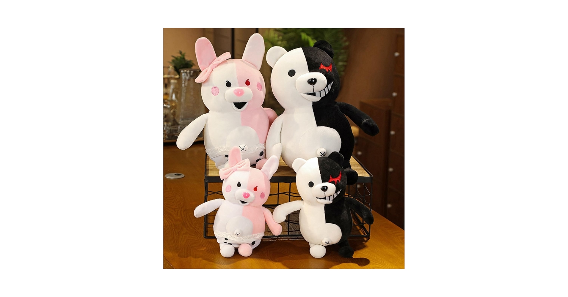 Amazon.co.jp: ダンガンロンパ ぬいぐるみ パック モノクマ 人形