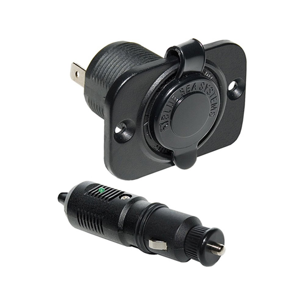 Blue Sea Systems Kit Base Y Enchufe 12V