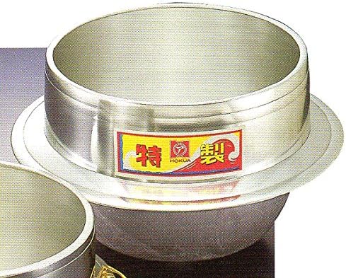アルミ 羽釜 特製釜 36cm かん付 ホクア 《 北陸アルミ ご飯釜 大型鍋 お釜 5升9合 炊き出し カン付 日本製 ガス火 業務用 HOKUA 》