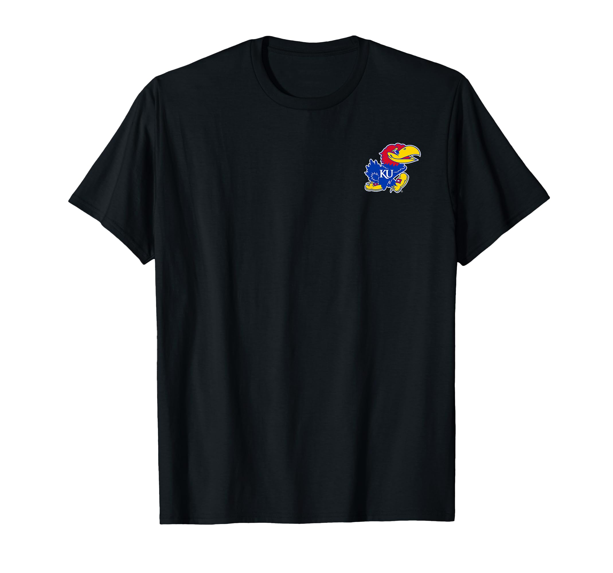 Kansas Jayhawks Left Chest Icon T-Shirt