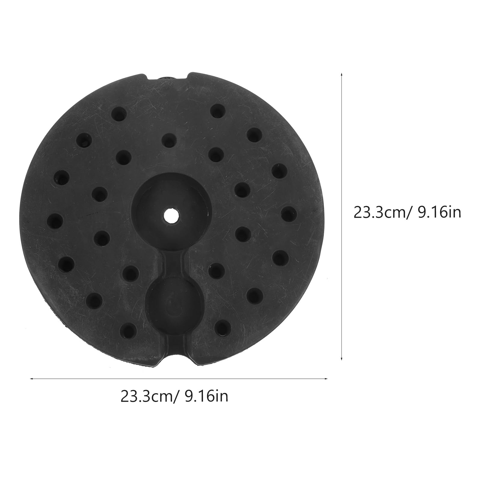 ABOOFAN Base De Lampadaire Lestée Poids Du Pied De Lampe Pour Lampadaire Base De Lampe De Bureau 9.17 X 9.17 X 0.87 Po 1 X Poids De Pour Salon Et Bureau