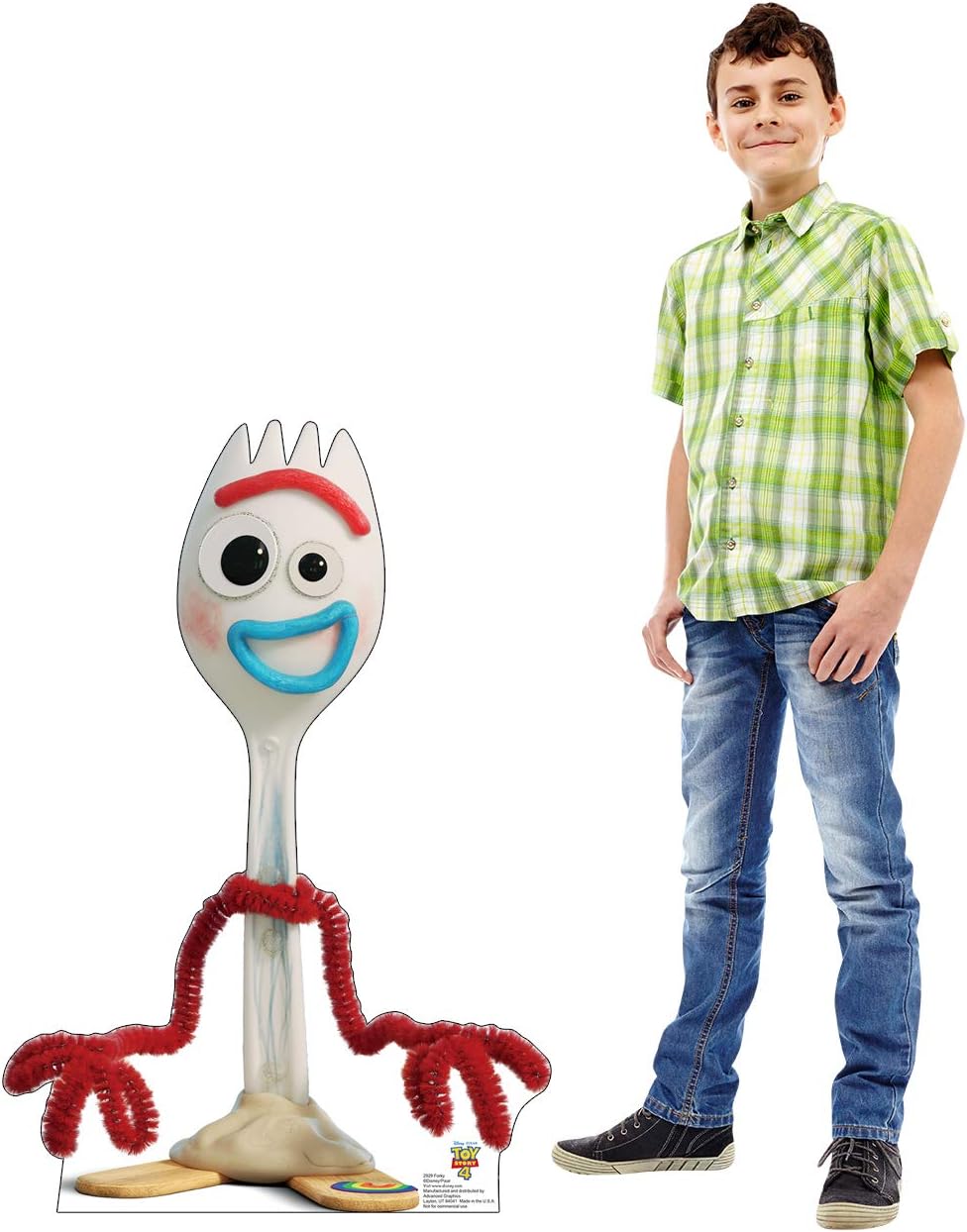 Forky Life-Size Cardboard Stand-Up from Toy Story 4