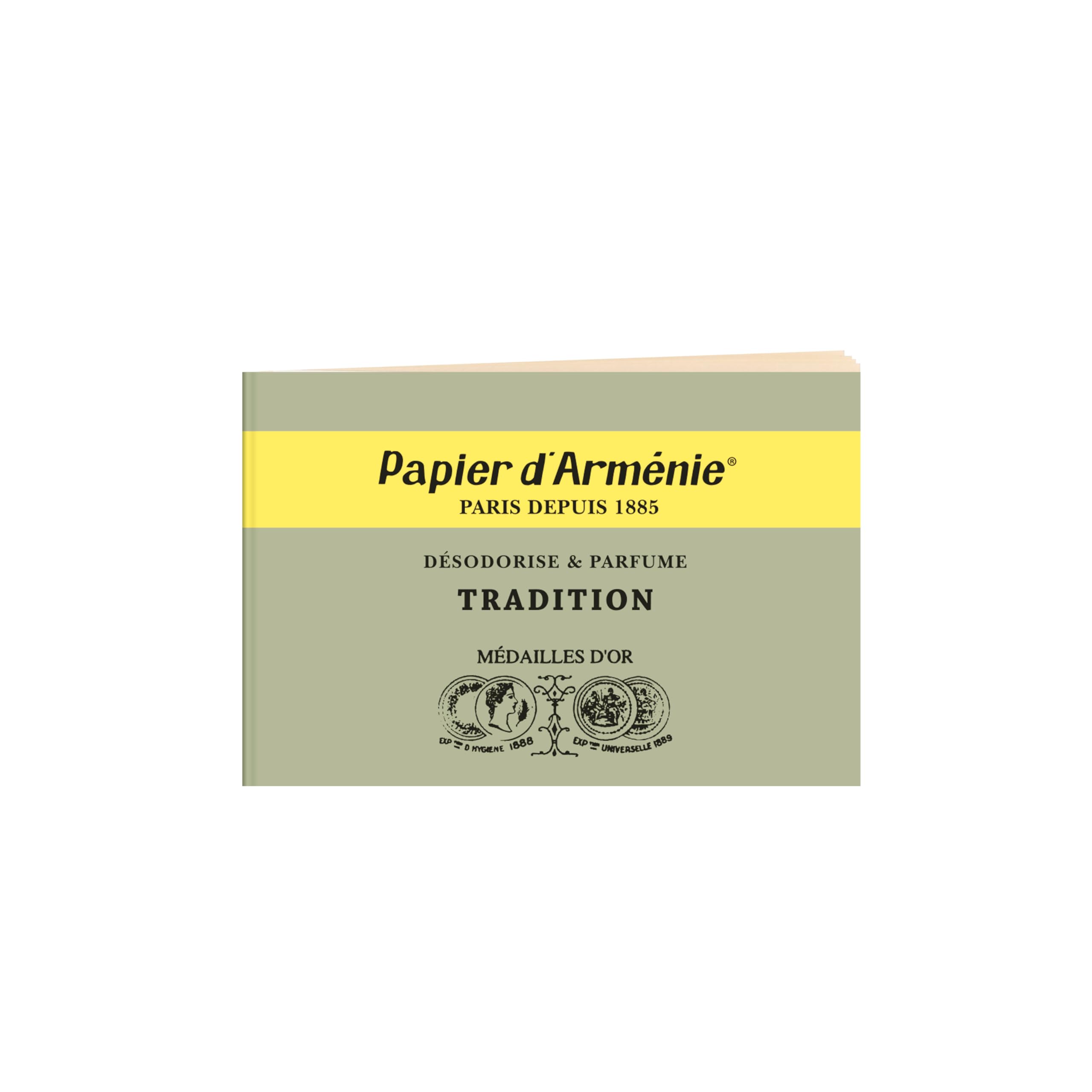 Naturel Pack of 10 Genuine Armenian Paper Deodorising Notebooks - Unsurpassed Aroma, Brown