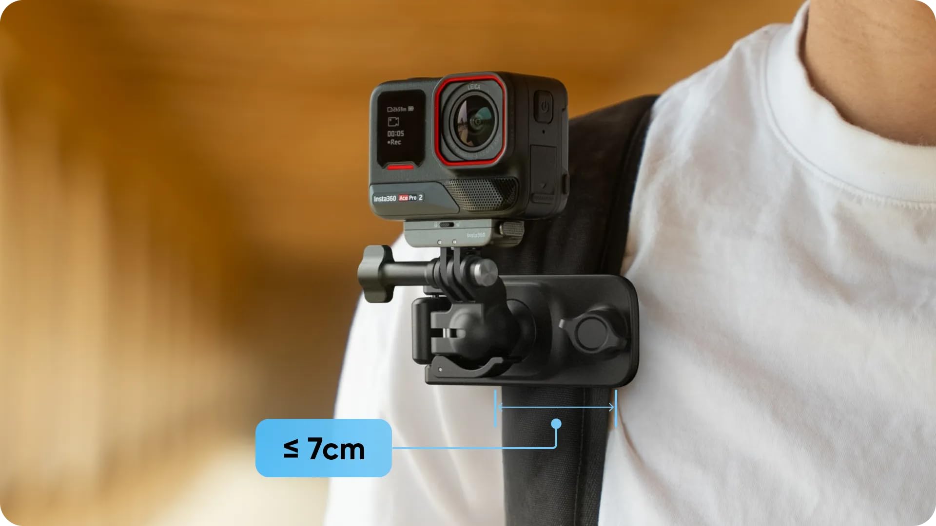 Insta360 Clip zaino