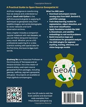 GeoAI with Python: A Practical Guide to Open-Source Geospatial AI