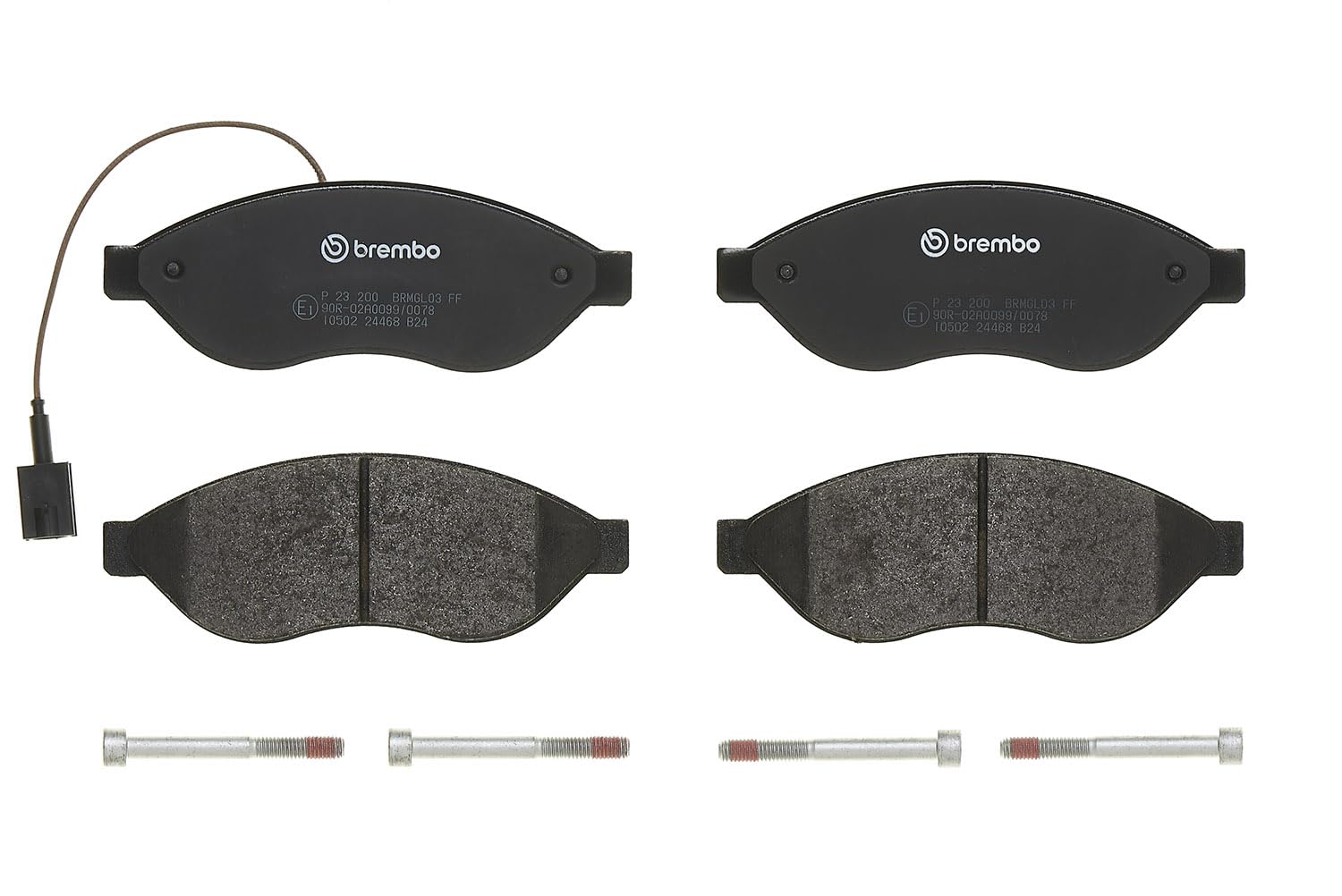 Zestaw Klocków Hamulcowych BREMBO P 23 200 przód