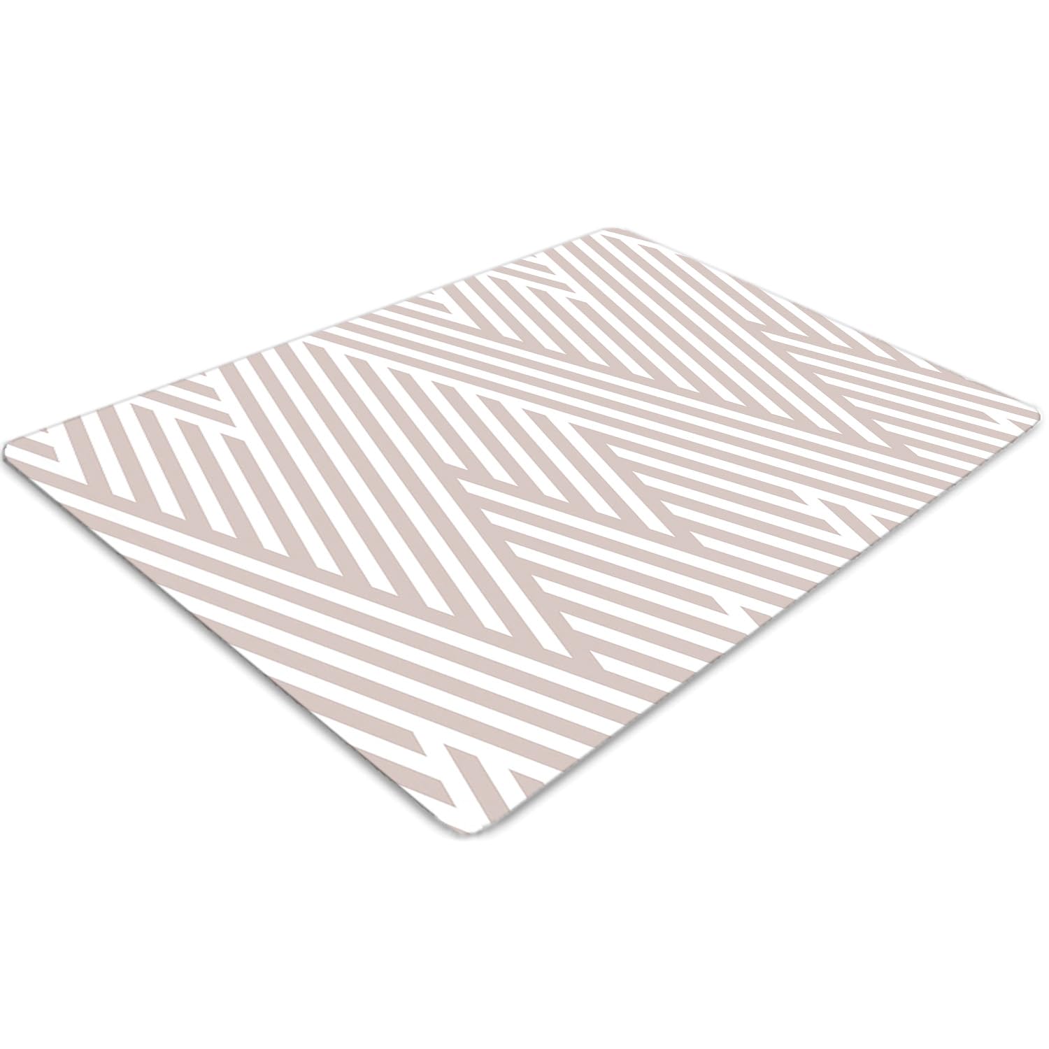 Tapis chaise 120x90 cm PVC imperméable et protège-sol antidérapant rectangulaire
