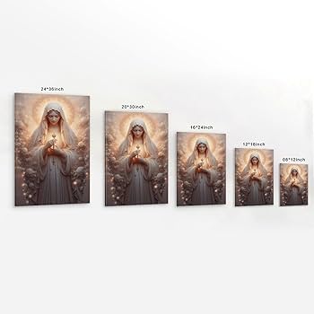 Amazon.co.jp: 美しい聖母マリアのポスター ポスター装飾絵画