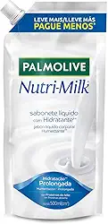 Palmolive Sabonete Líquido Nutri-Milk Nutre & Hidrata 500Ml Refil