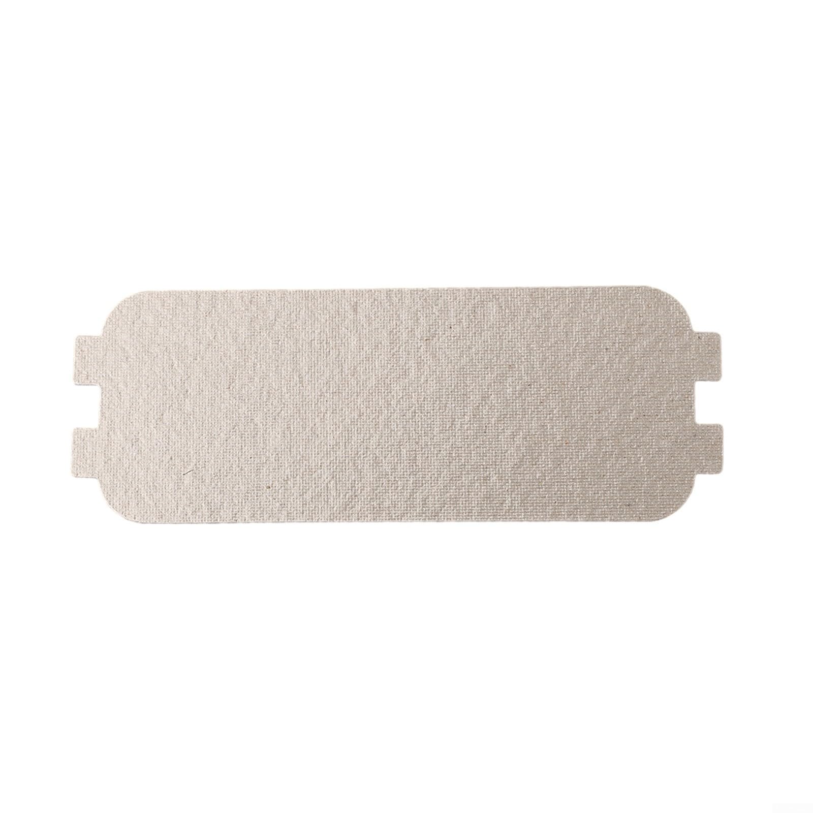 Placa de mica para horno microondas para Galanz, chapa de mica, guía de ondas, cubierta (12,6 x 4,6 cm)