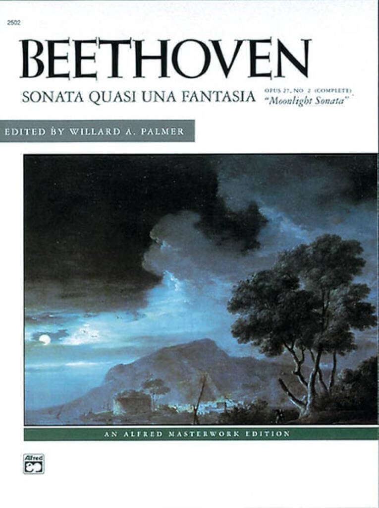 Beethoven, Moonlight Sonata, Opus 27, No. 2 (Complete)
