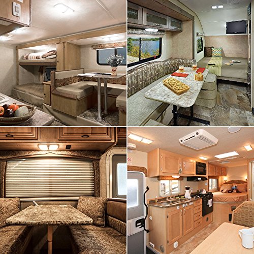 Auxlight 20 Pcs 1156 1141 1003 7506 Ba15S Rv Interior Light Bulbs, Super Bright 50Smd Led Replacement For 12 Volt Rv Camper Trailer Boat Trunk Interior Lights (6000K Xenon White) #TOP5