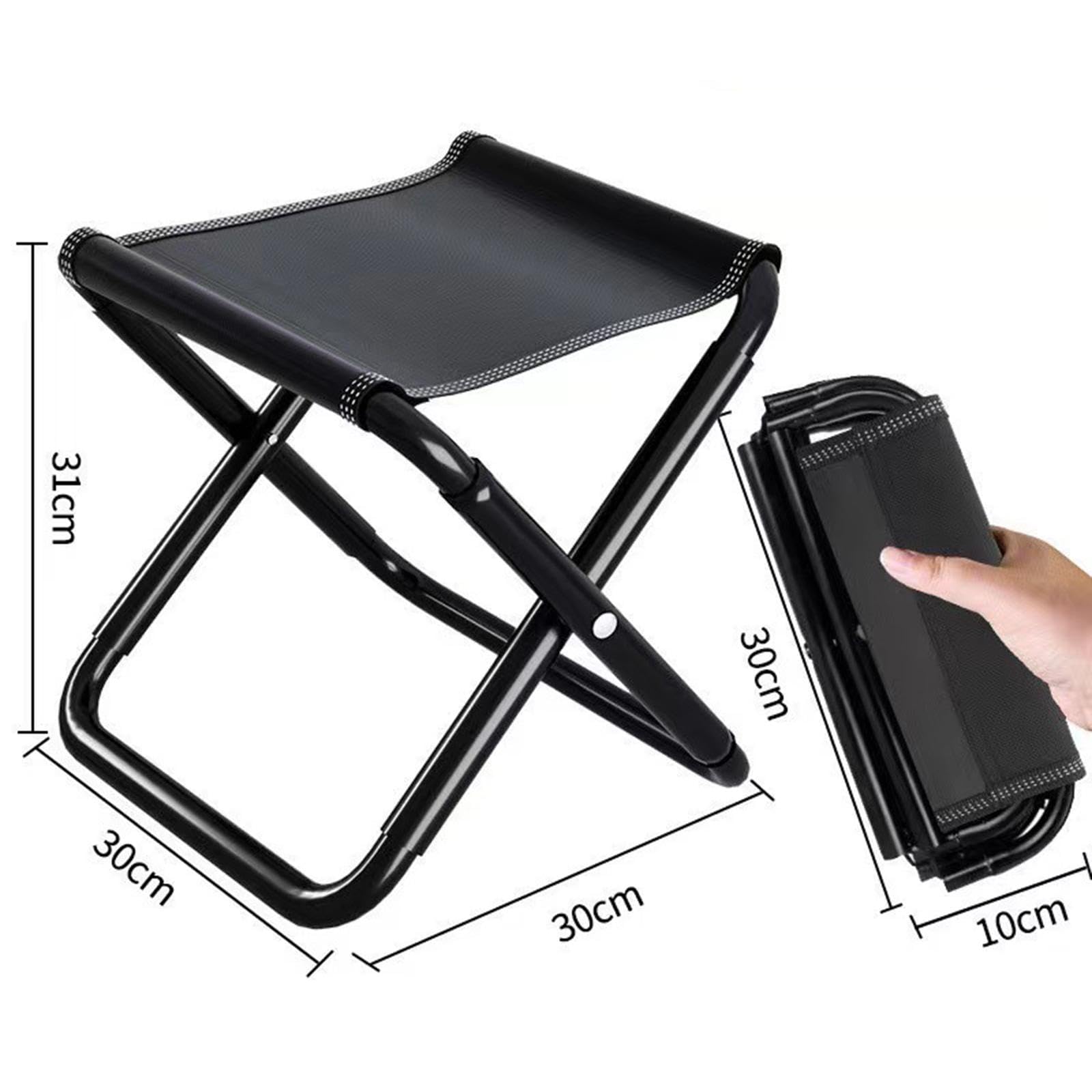 Yiju Camping Seat for Outdoor Activities and Travel, Fully Folded L