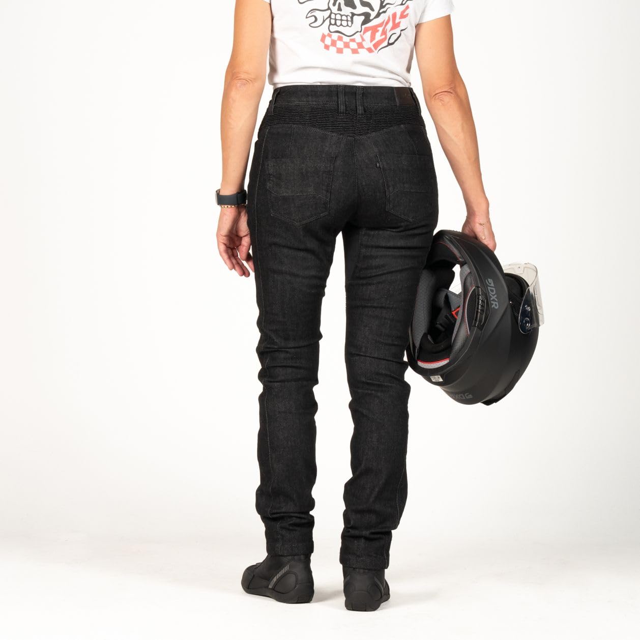 Jean Moto DIVA DENIM femme Homologué EN17092 AA Toutes saisons 44