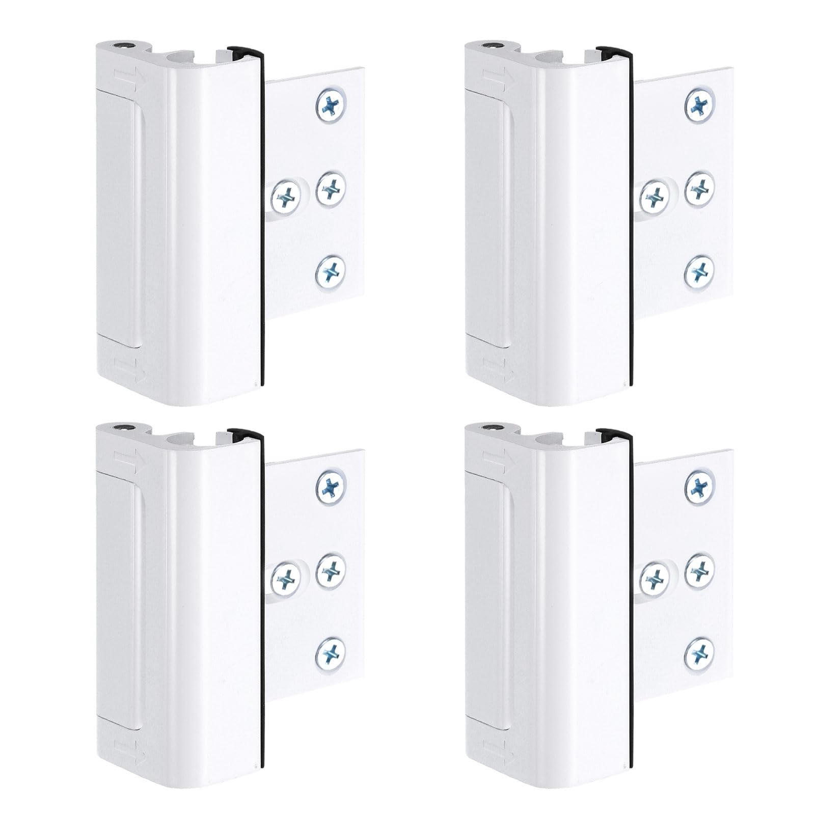 Serrure de porte de sécurité 362.9 kg blanche pour porte battante vers l'intérieur