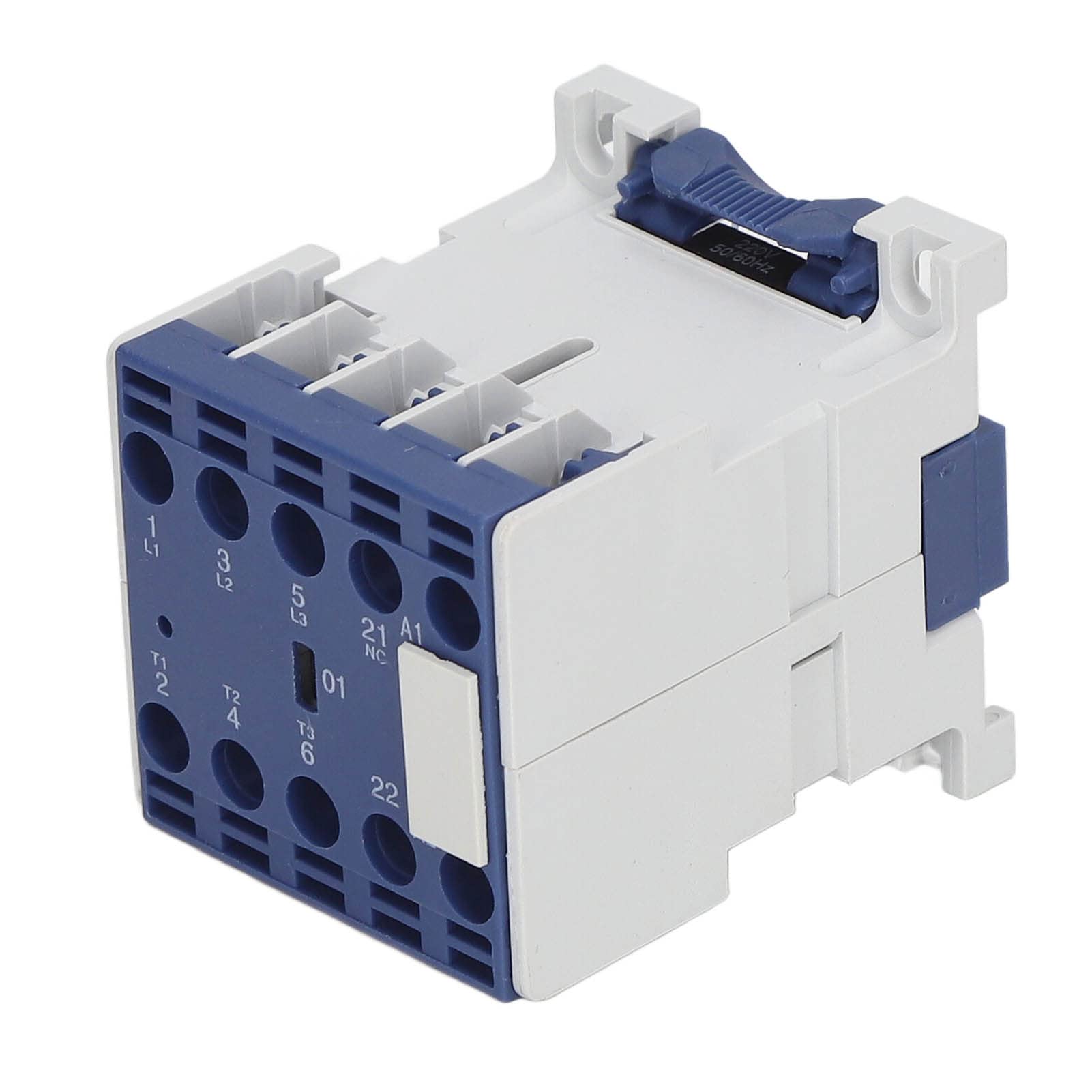 Relais de Remplacement 3 Pôles 220V pour Contacteur Industriel Triphasé - Relais de Puissance pour Distribution Électrique
