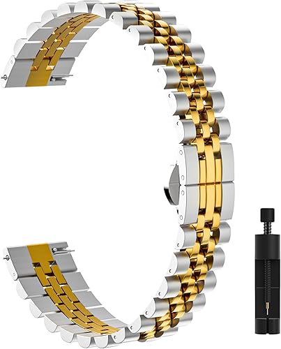 Correa compatible con Samsung Galaxy Watch 654 de 1.575 pulgadas, 1.732 pulgadas, Watch 64 Classic de 1.772 pulgadas, 1.654 pulgadas, 1.812