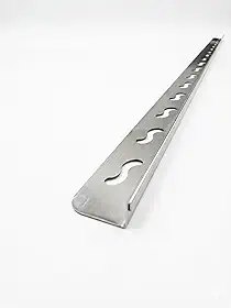 Soleira Filete Inox Piso Parede Escovado 120 Metro