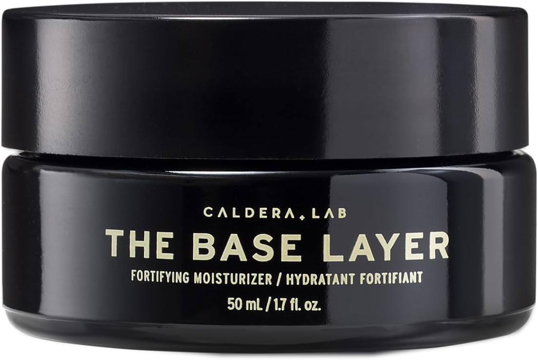 Caldera + Lab The Base Layer | Men’s Organic Face Cream Moisturizer for Dry, Sensitive, & Normal Skin – Vegan, Natural & Antioxidant Packed Facial Skincare