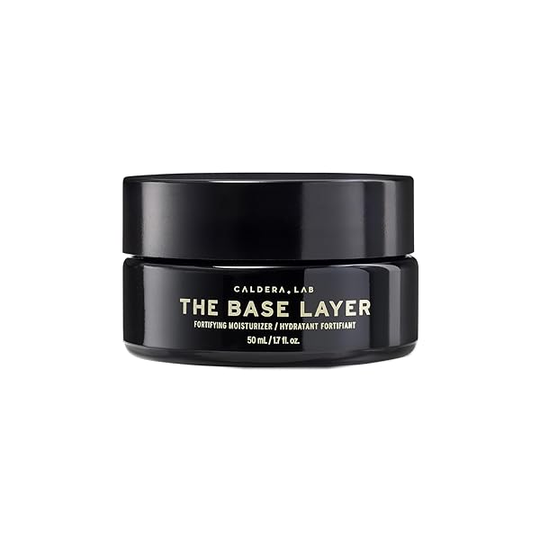 Caldera + Lab The Base Layer | Men's Organic Face Cream Moisturizer for Dry, Sensitive, & Normal Skin – Vegan, Natural & Antioxidant Packed Facial Skincare