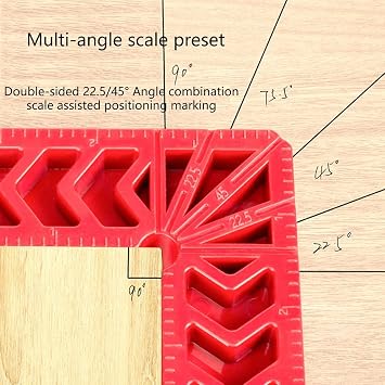 90 Degree Measuring Square Positioning Square for Accurate Layout & Alignment