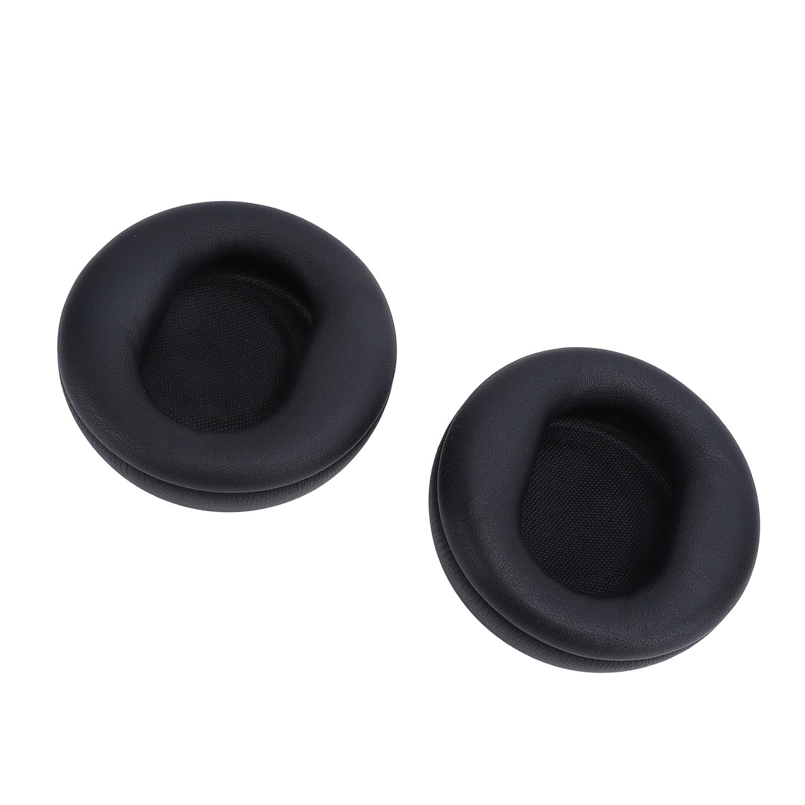 Almohadillas de Auriculares de Repuesto para los Headphones 1 y 2, Almohadillas Suaves de Cuero proteico con Espuma viscoelástica, Aislamiento acústico Mejorado y Ajuste (Negra)